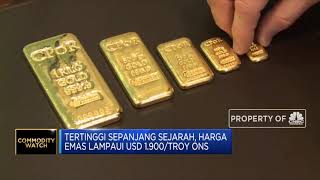 (News Flash) Lagi, Harga Emas Pecahkan Rekor