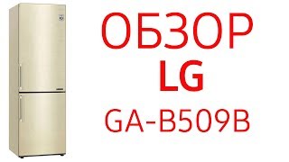 Холодильник LG GA-B509BVJZ, GA-B509BEJZ