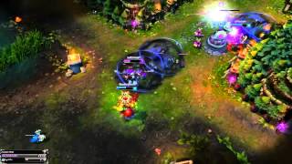Zed 1v2  from SoftDrink870 [LOL]