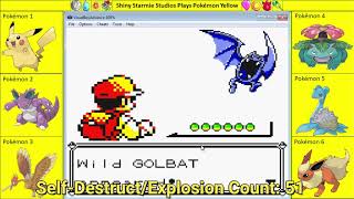 Shiny Starmie Pokemon Yellow Episode 120 Explosive Training Part 17