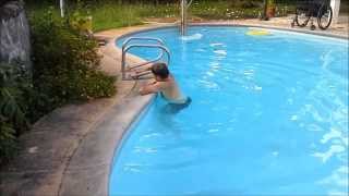 Quadriplegic Pool Transfer