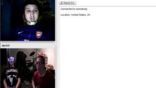 Chatroulette Guitar Improv on New Years Eve 2012/2013 Part 1