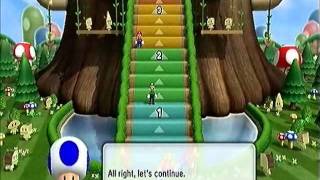 Playing - Mario Party 9 [Wii, Blind] - Part 10[E] (Stepping over other players)