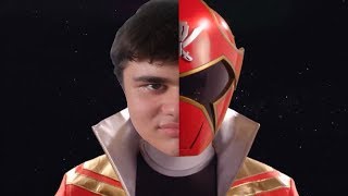 Power Rangers Super Megaforce transformaçõe VERMELHO