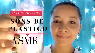 Asmr - Sons De Plástico e sussurros/Plastic sounds and whispers [Português-BR]