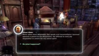 Marvel Ultimate Alliance talking to ghost rider