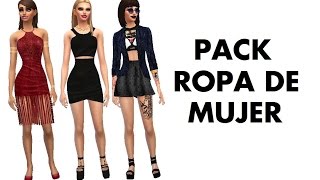 Sims 4 | Pack de ropa para mujer / Link MEGA