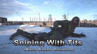 Sniping With Tits! Mosin Nagant Gameplay (Battlefield 1 CTE)