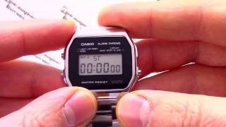 Часы Casio Illuminator A-158WEA-1E [A-158WEA-1EF] - видео обзор от PresidentWatches.Ru