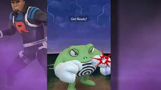 【Pokémon Go】Go火箭隊不耗盾通關 v.s.幹部克里夫/Defeat TeamGoRocket Without Shield v.s. Leader Cliff
