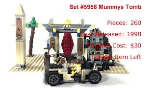 Retro Review: Lego Set #5958 Mummy Tomb