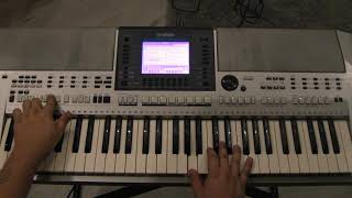 Боярский Большая Медведица  на синтезаторе Yamaha psr-s700