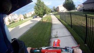 My 2000 cr 125 testing my GO PRO