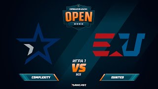 Complexity vs  eUnited [Map 1, Mirage] (Best of 3) DreamHack Anaheim 2020 | Qual
