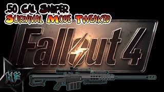 Fallout 4 Modded LiveStream | M82a .50 Cal Sniper | Survival Mode Tweaked | XBox One X