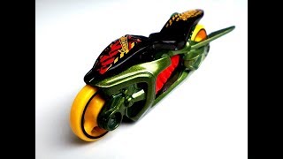 Fly-By moto Hot Wheels diecast model
