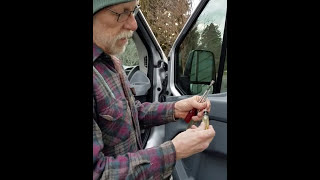 Ford Transit front door panel removal