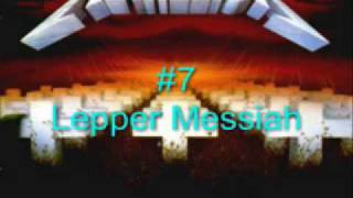 METALLICA TOP 20 SONGS