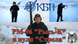 РМ-96 "Рысь-К" и пуля "Стрела". (Shotgun RM-96 "Rys`- K" and the bullet "Strela".)