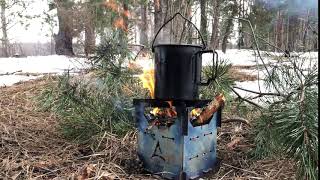 LSA Hobo Stove Titanium 4k