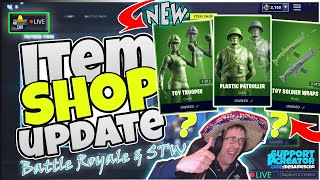 ?MenamesCho's LIVE ? *NEW* TOY SOLDIERS ? ITEM SHOP UPDATE  Fortnite Battle Royale 26th June 2019