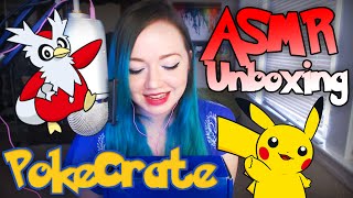 ASMR Unboxing | PokéCrate (& Pokemon T-Shirts!!)