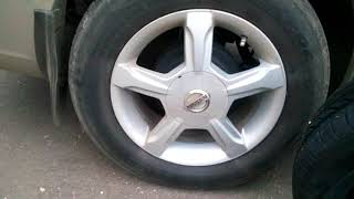 колеса R15/65/195 на NISSAN ALMERA CLASSIC B10 вместо R14/70/175