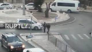 East Jerusalem: Police shoot suspect in stabbing incident *DISTRESSING CONTENT*