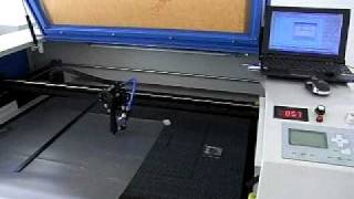 Co2 Laser Cutting Machine Working Video