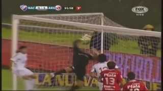 Gol Olímpico de El Chino Recoba Nacional vs Argentinos Juniors