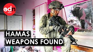 Hamas Weapons Factory and Tunnels Found by IDF Soldiers