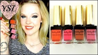YSL BABYDOLL KISS & BLUSH Swatches and Review