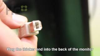How to enable monitor  Philips 220P4LPYEB/00 USB ports