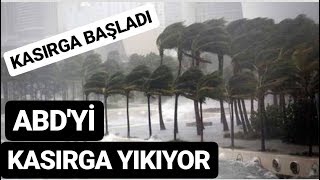 SON DAKİKA ABD KASIRGA GÖRÜNTÜLERİ | FLORENCE SİMÜLASYONU