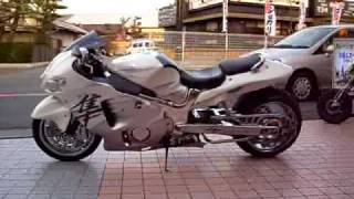 Suzuki GSX1500R Hayabusa　美人タンデム