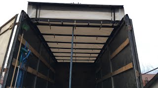 Сдвижная Крыша своими руками,Газель Некст 2018,тюнинг платформы на Газель,замена сдвижного механизма