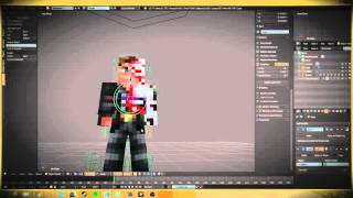 TUTORIAL Blender Minecraft Skin Animieren | DEUTSCH/GERMAN   Ohne Cinema4D