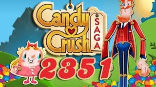 Candy Crush Saga Level 2351 - No Boosters