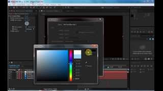 Создаем переход (transition) на основе Solid Layer и Radial Wipe