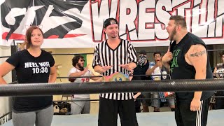 James Ellsworth Referees Grim Vs Heel Wife Match (Championship Opportunity 2018)