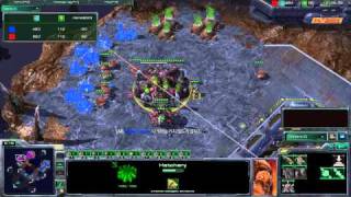 SC2 Commentary -  FruitDealer [Z] vs IntoTheRainboW [T] - Scrap Station