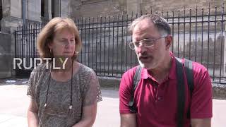 France: New bench concept unveiled for cooling off Parisians on heatwave days