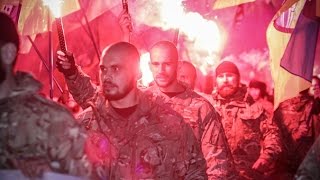 СЛАВА КИЕВСКОЙ РУСИ, НОВОРОССИЯ - СОСИ! Марш УПА, Харьков, 14.10.14.