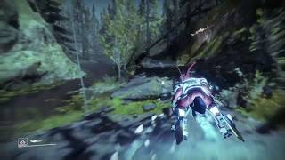 Holiday Cheer Sparrow in action | The Dawning event (season 2) | Destiny 2