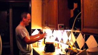Making Horseradish Sauce