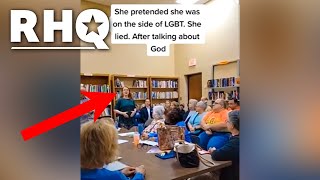 Bible Beater Karen LOSES IT At School Board Meeting