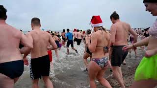 Det kolde gys: vinterbadning ved Nr. Vorupør 28-12-2019