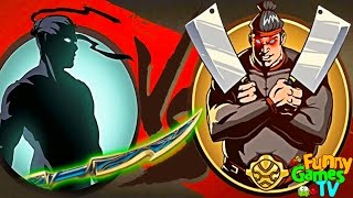 МЯСОРУБКА МЯСНИКА мультик для детей игра Shadow Fight 2 бой с тенью