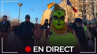 Nouveau samedi de mobilisation contre le #PassSanitaire, des #GiletsJaunes participent