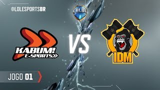 CBLoL 2018: KaBuM x IDM (Jogo 1) | Fase de Pontos - 2ª Etapa